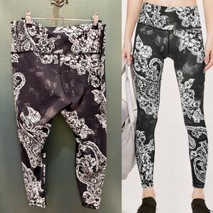 Lululemon Wunder Under High Rise Legging Painted Paisley